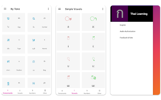 Thai for Beginners - Study APP